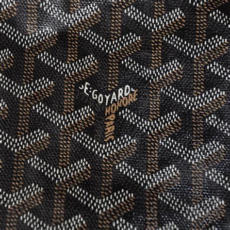 geometric pattern black and white goyard|goyard hand paint pattern.